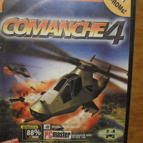 Comanche 4 PC CD used, 2 CD ROMs