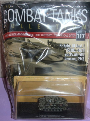 DeAgostini The Combat Tanks Collection #117 Pz Kpfw III Ausf L καινούργιο με το περιοδικό