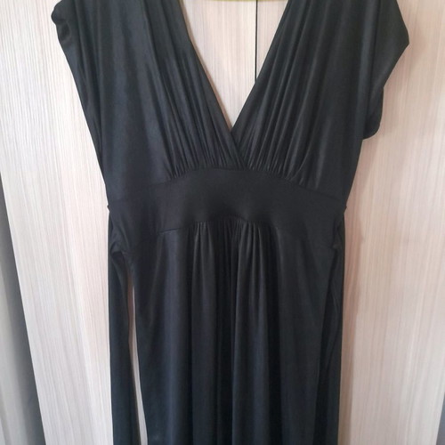 Sharah Lawrens dress L used, black with belt