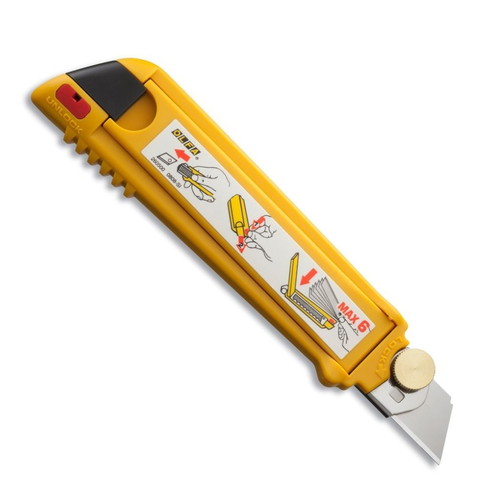 Olfa 18mm utility knife new with 3 extra replacement blades