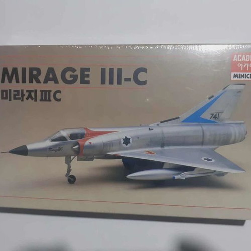 Model Warplane Mirage III-C New Sealed
