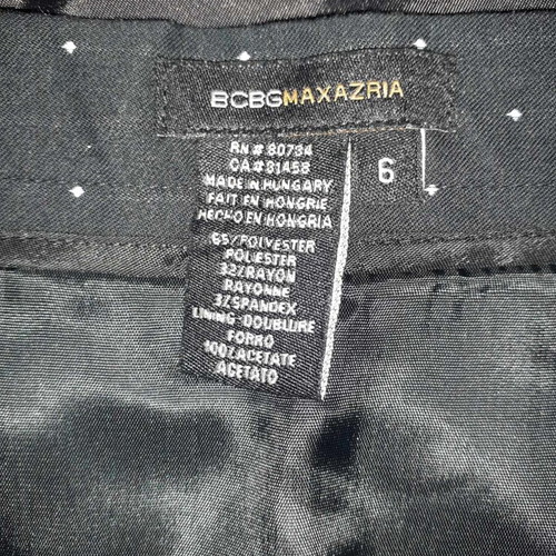 BCBG Max Azria set with mini skirt like new, black