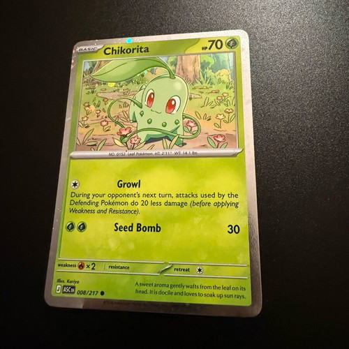Chikorita Cosmos Holo 008/217 new