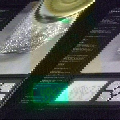 Αφός ασημιού 350γρ 1000/1000 σε γυάλινο βαζάκι