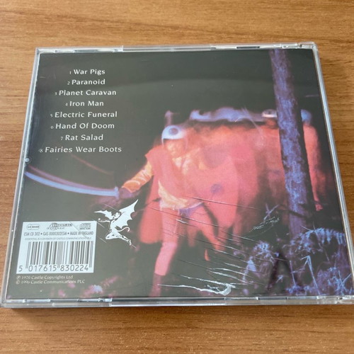 Black Sabbath Paranoid CD limited bonus pack used