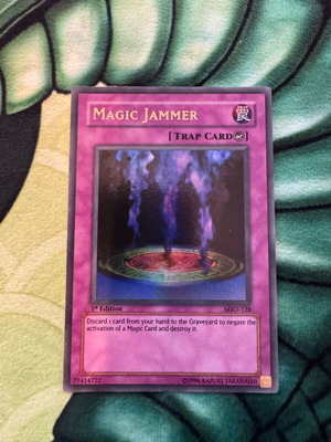 YuGiOh! Magic Jammer κάρτα μεταχειρισμένη 1η έκδοση Metal Raiders