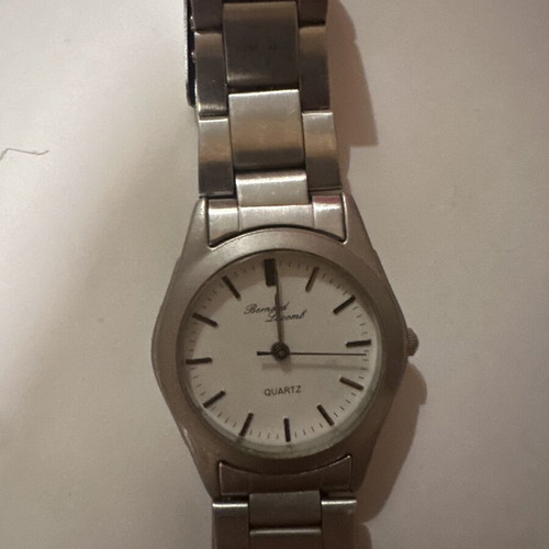 Bernard Lacombe quartz watch like new, women's silver