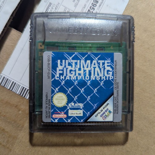 Ultimate Fighting Championship Nintendo Game Boy Color used