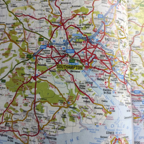 Great Britain Road Atlas A-Z with detailed maps 1:250000 in good condition
