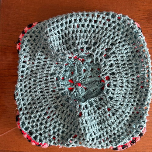 Handmade knitted pillowcases like new, set of 2 for decorative pillows