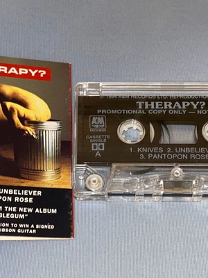 Therapy? σπάνια πρόμο κασσέτα Troublegum σαν καινούργιο, rock