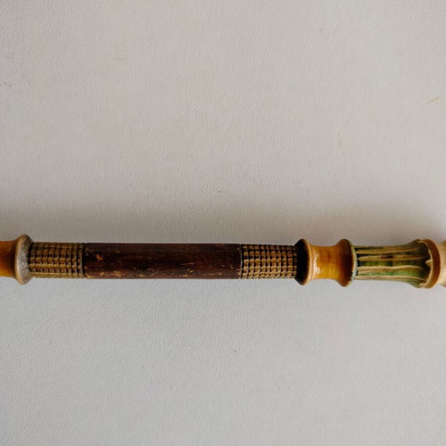 Wooden pipe used with nice details