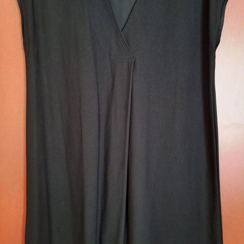 Mango black long blouse like new, size L