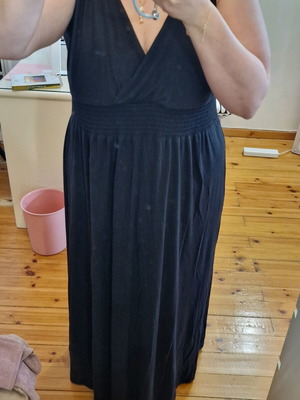 Black dress used, size XXL