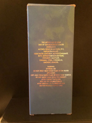 Moschino Cheap & Chic packaging box used