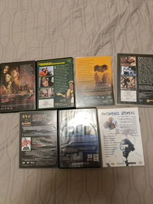 DVD филми като нови, комплект от 7, различни жанрове