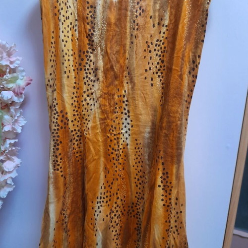 Uha women's blouse like new, cotton, orange, sizes L and XL