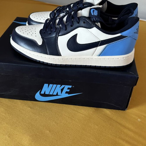 Nike Air Jordan Retro Low sneakers brand new, size 44, black and blue