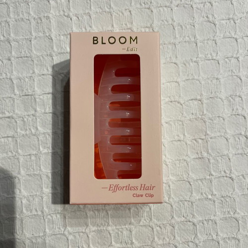 Effortless Hair Claw Clip large hair claw pink/peach new