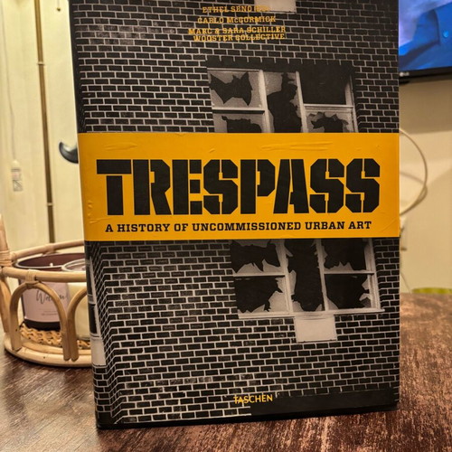 Trespass collectible illustrated book new