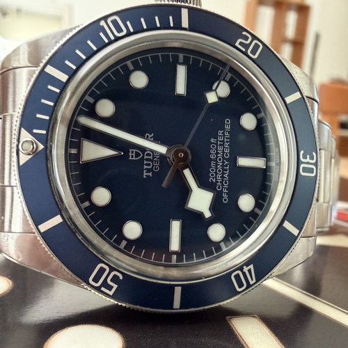 Tudor BB58 CoSC blue bay 58 watch