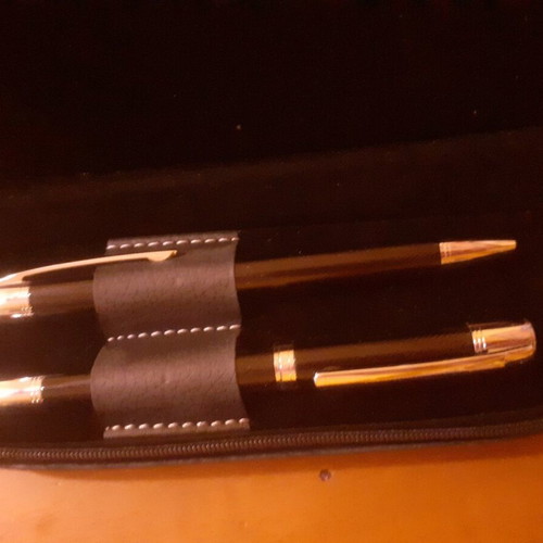 Luxury pen and fountain pen new, Sparkasse promotional