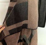 Wool scarf used with soft colors