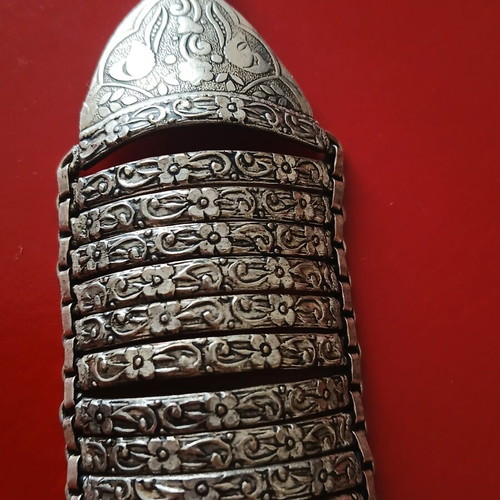 Bracelet handmade, like new, alpaca metal