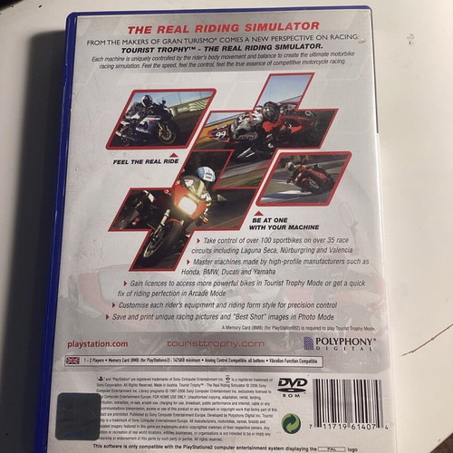 Tourist Trophy for PlayStation 2 used, complete in very good condition