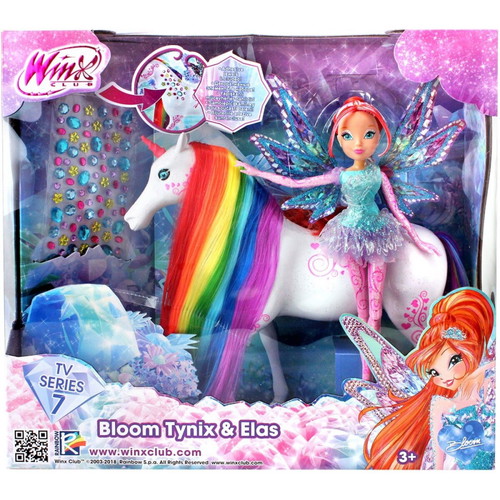 Winx Club Elas Unicorn Doll used