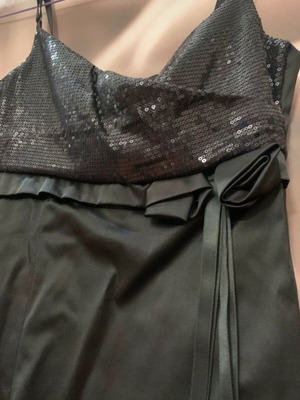 Малка черна рокля като нова, размер S