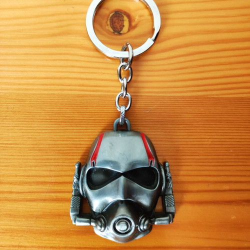 Ant-Man 2015 collectible 3D keychain Marvel new, red and silver