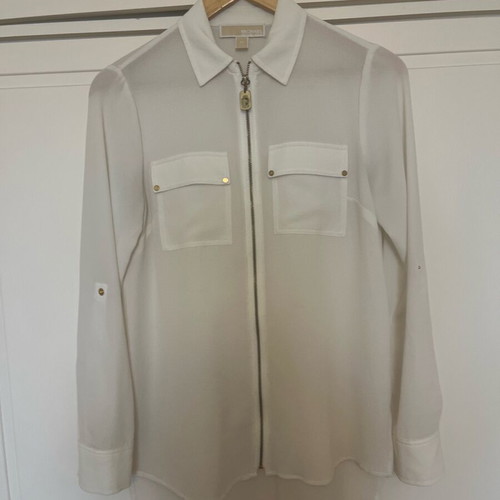 Michael Kors shirt like new, white, size XS