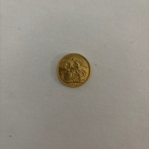 Gold coin 24 carats 1906 new