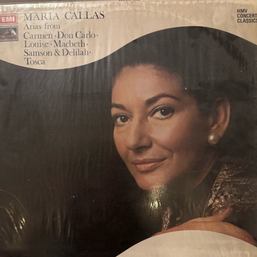 Maria Callas vinyl record new, classical music