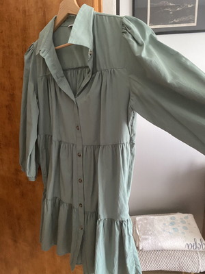 Reserved summer dress used, turquoise, size M