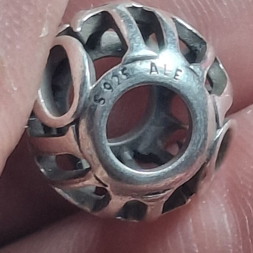 Pandora charm 'I love you' silver