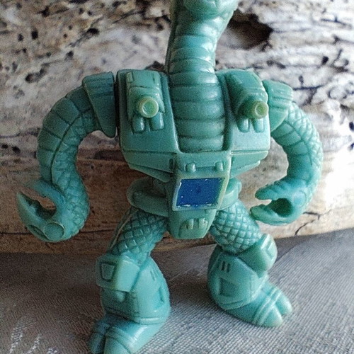 Teratomachos Cobra figure blue turquoise Hasbro 1986 like new