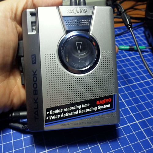 Sanyo Talk Book TRC 1149 Compact Cassette Recorder like new