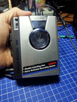 Sanyo Talk Book TRC 1149 Compact Cassette Recorder like new