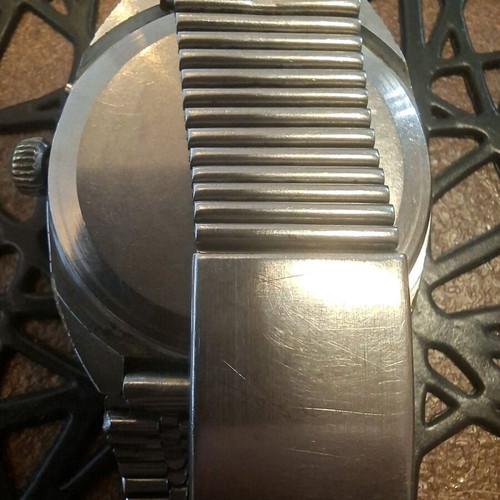 Slava automatic movement watch used, men's