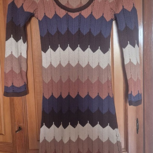 Knitted dress like new, size S