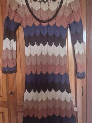 Knitted dress like new, size S