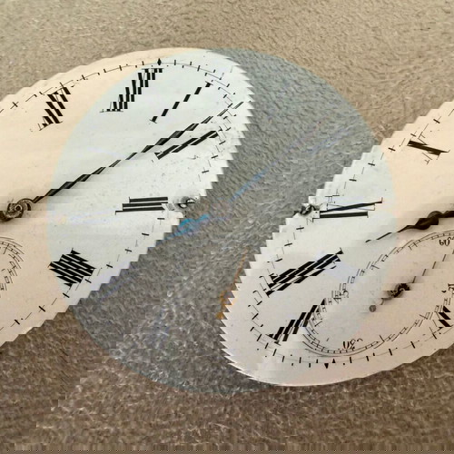 Vintage μηχανισμός ρολογιού τσέπης μεταχειρισμένος