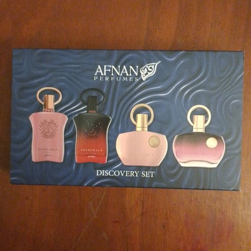 The Supremacy Discovery set by Afnan like new, tester 2 ml x 4