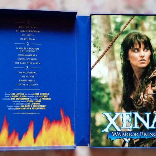 Xena Warrior Princess 3 DVD boxset like new, season 1