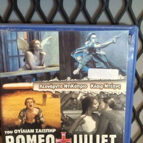 Romeo + Juliet DVD used, romantic with subtitles