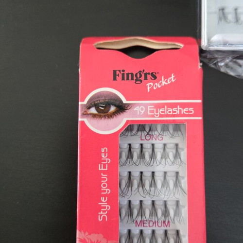 False Eyelashes new, pack of 10 boxes with mixed sizes