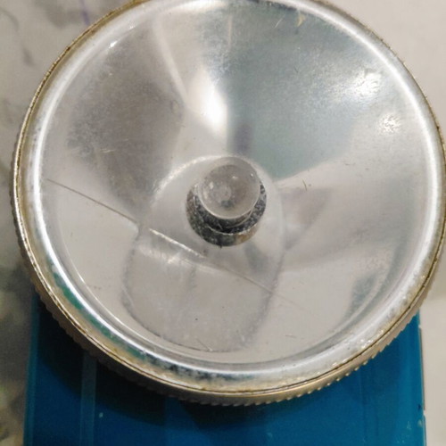 Wonder French blue flashlight 1960s