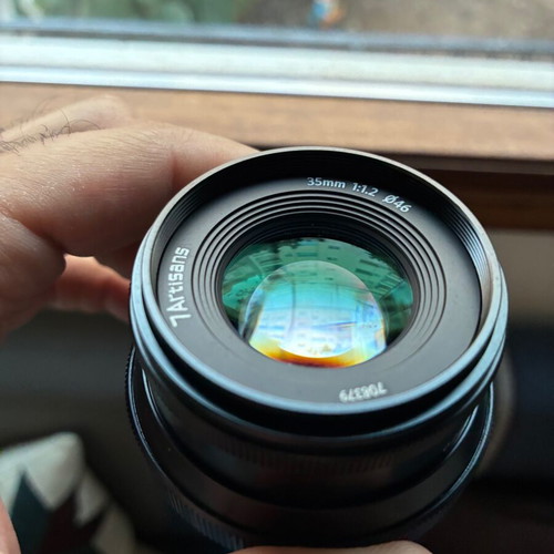 7artisans 35mm f1.2 II lens for Fujifilm FX, like new